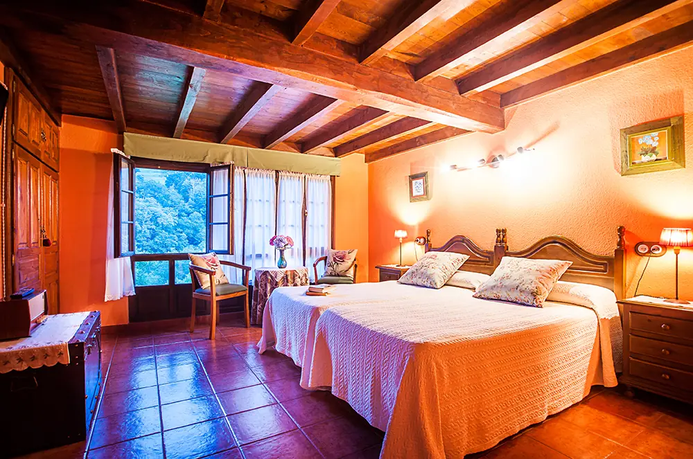 Habitación doble con dos camas